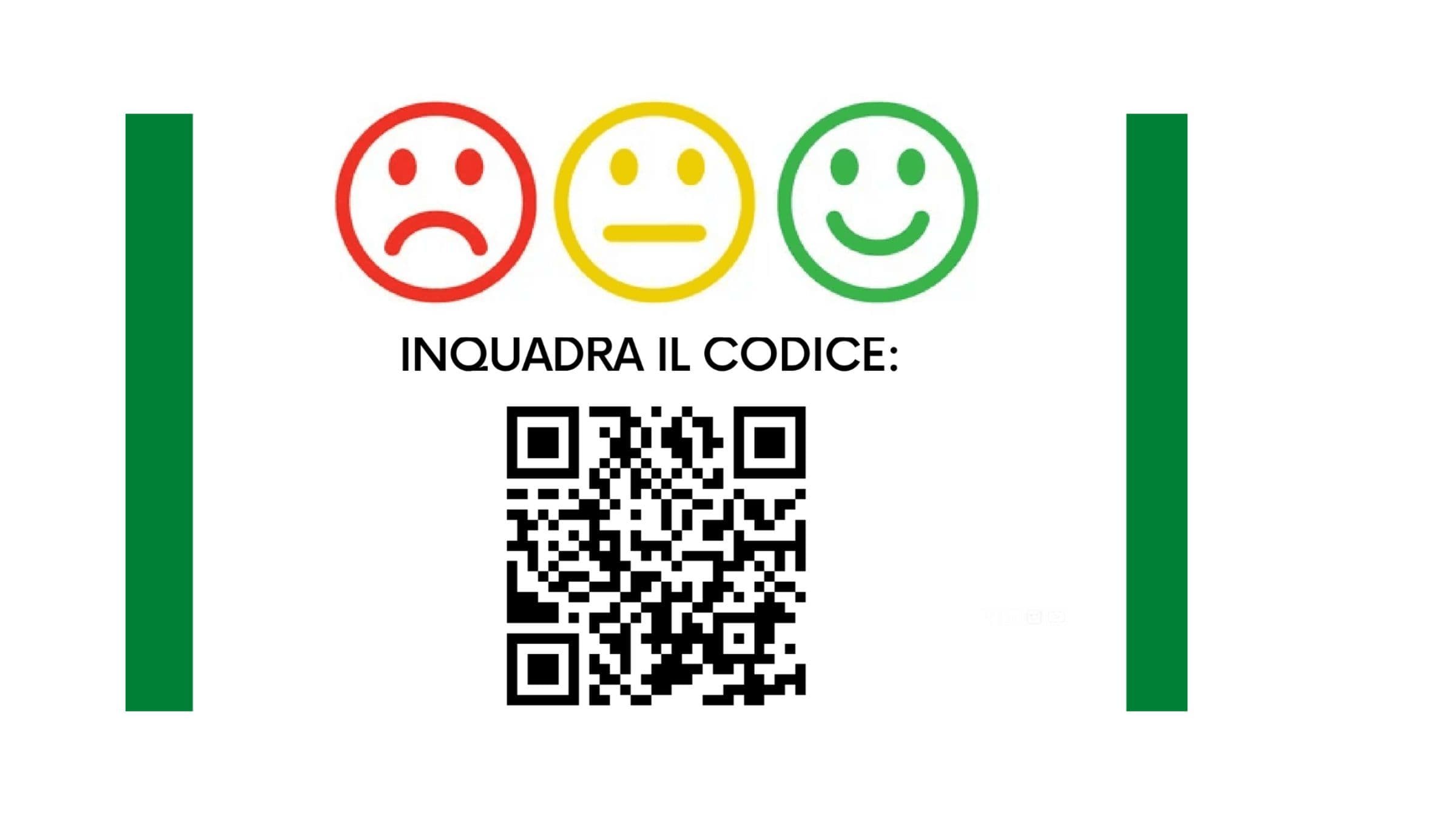 QR CODE per partecipare alla Customer Satisfaction