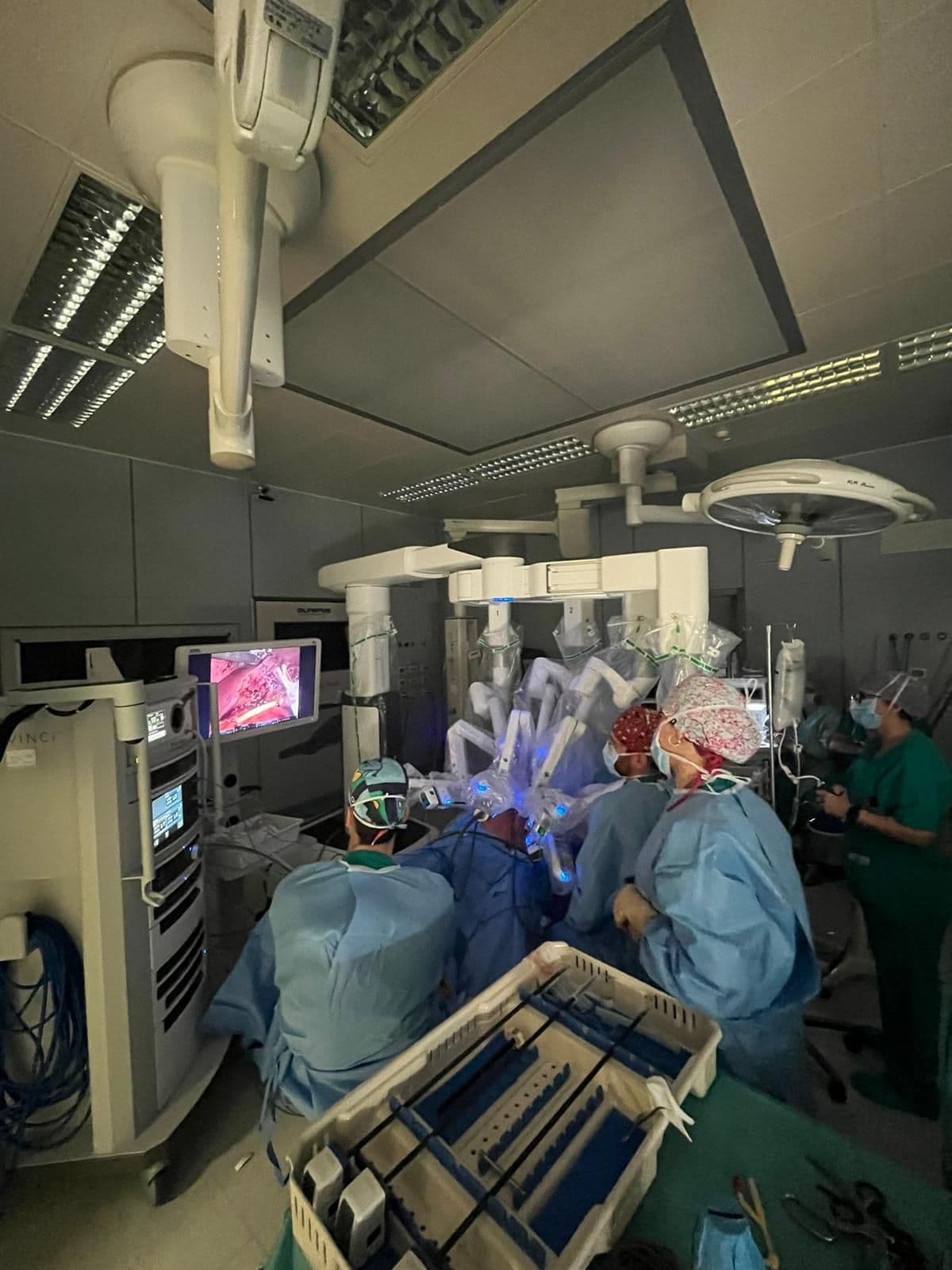 Importanti evoluzioni nell'ambito della Chirurgia epato-biliare all'Ospedale di Circolo: primo intervento eseguito con tecnica robotica