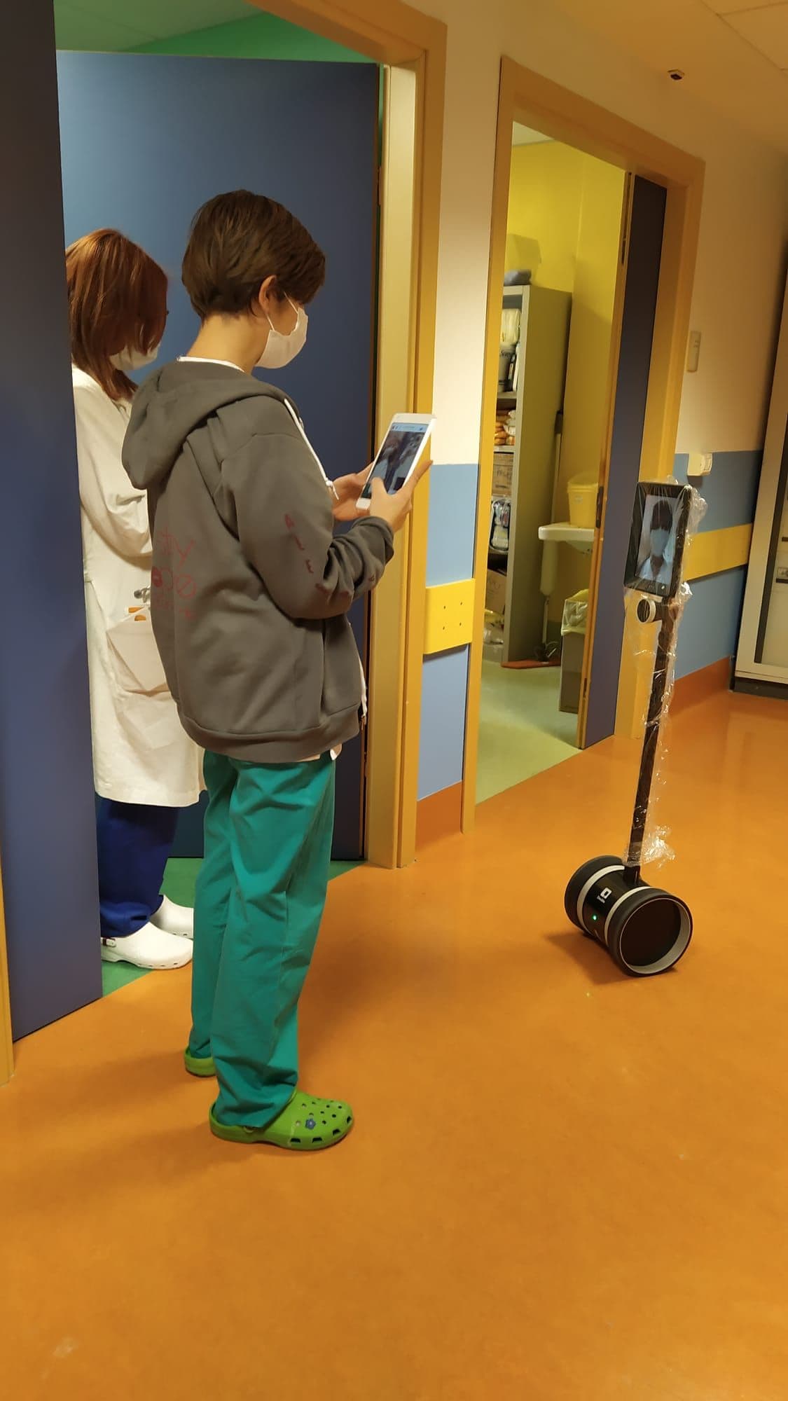 Un Robot in servizio anche nel reparto di Malattie Infettive