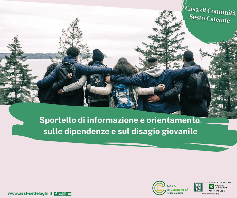 Apre lo Sportello di informazione e orientamento sulle dipendenze e sul disagio giovanile
