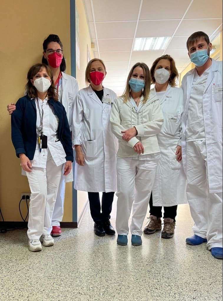 Una giornata di visite ai pazienti guariti dalle forme più gravi di covid