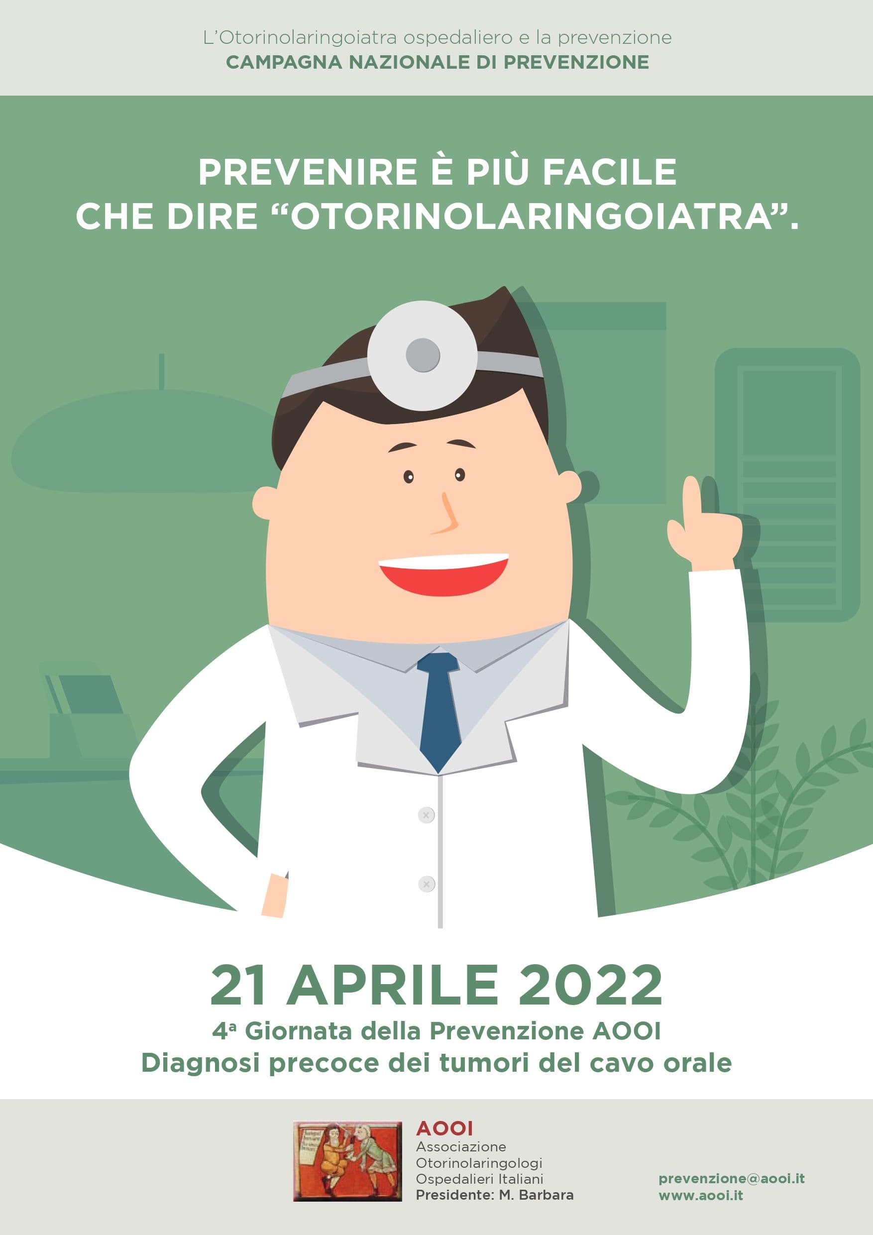 Screening del tumore del Cavo Orale una grande opportunità a Varese